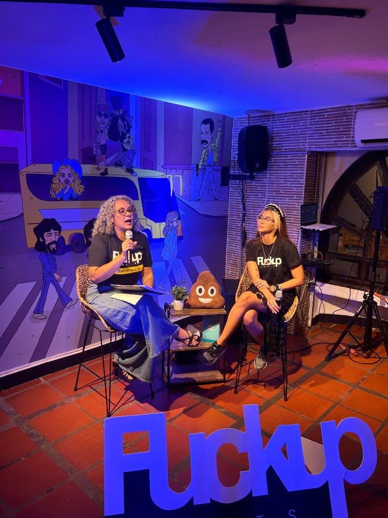 Conversación en Fuckup Nights